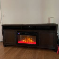 80” Fireplace Tv Stand