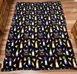 super soft Halloween blanket