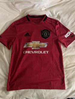 Manchester United Chevrolet Red Jersey YL