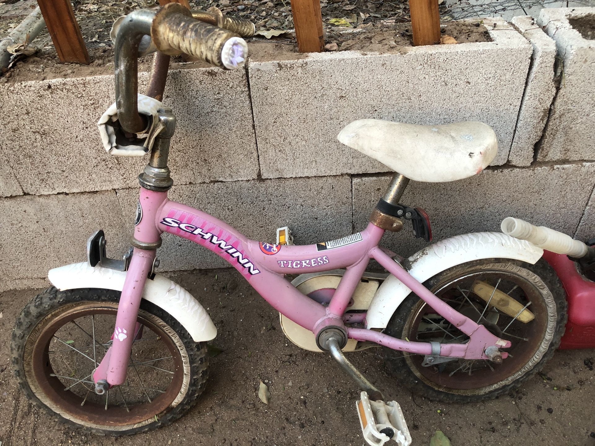 Child Bike That Needs Fixing