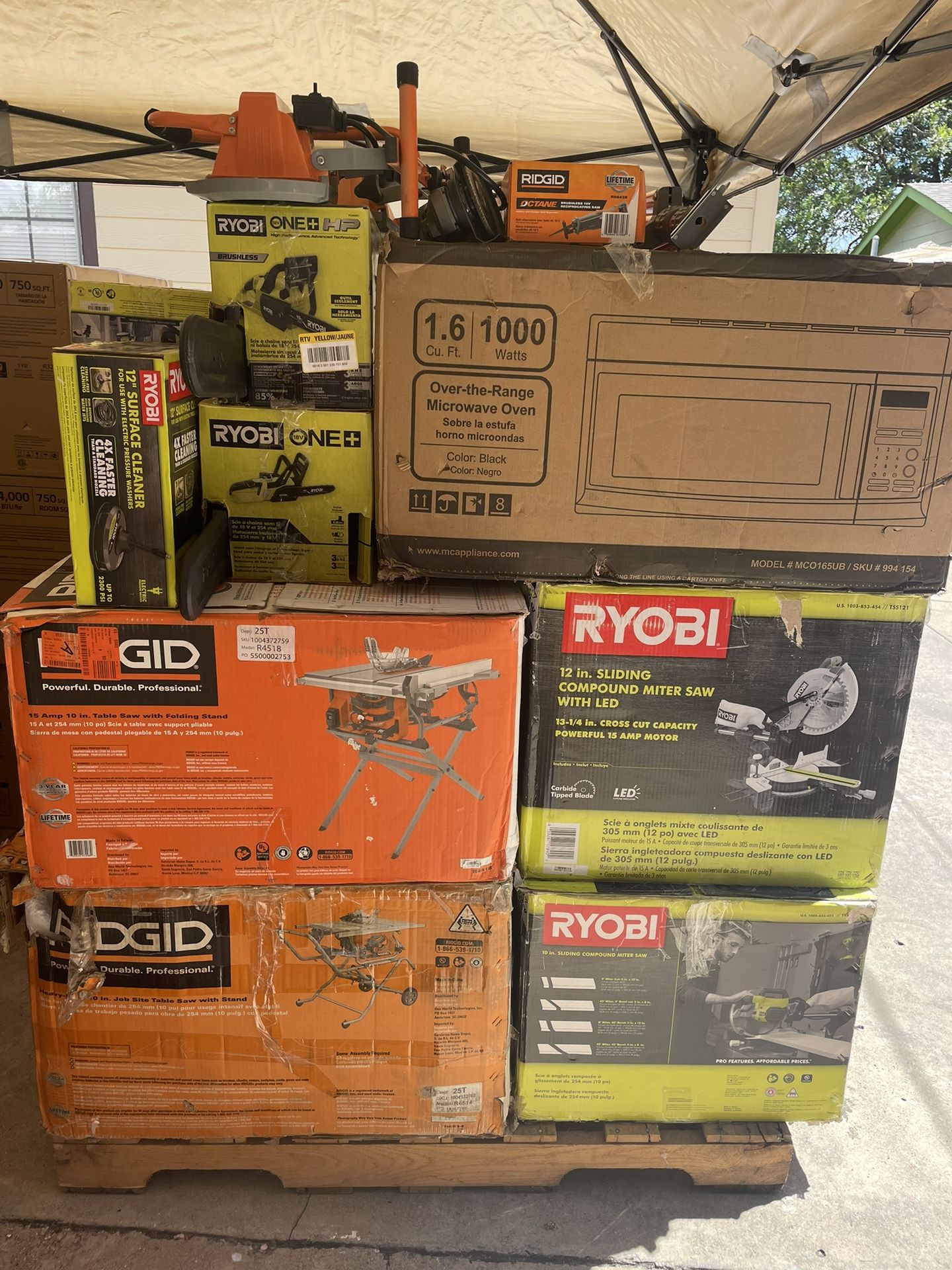 Pallet Of Tools
