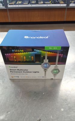 Nanoleaf Smart Multicolor Permanent Outdoor Lights 50ft With 5 Expansion packs