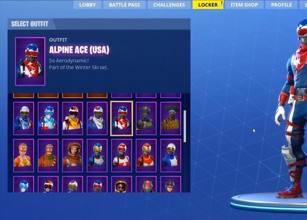 christmas skin fortnite account!    read description - christmas skins fortnite for sale