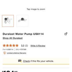 Water Pump For Jeep Grand Cherokee 
