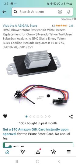 Blower Speed Control For Chevy