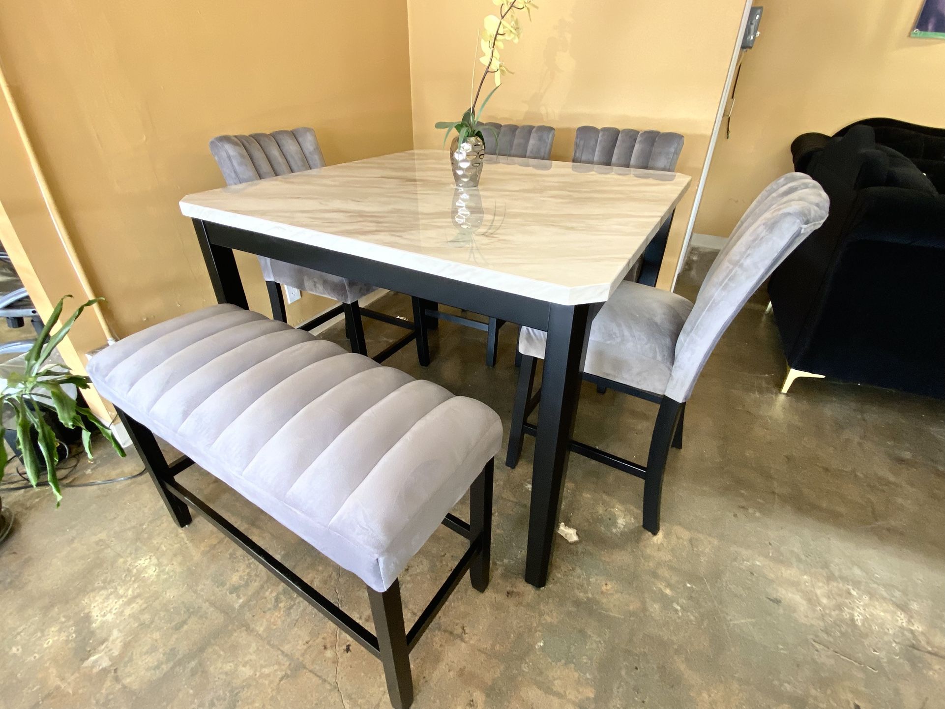 $0 Down! Counter Height Dining Set