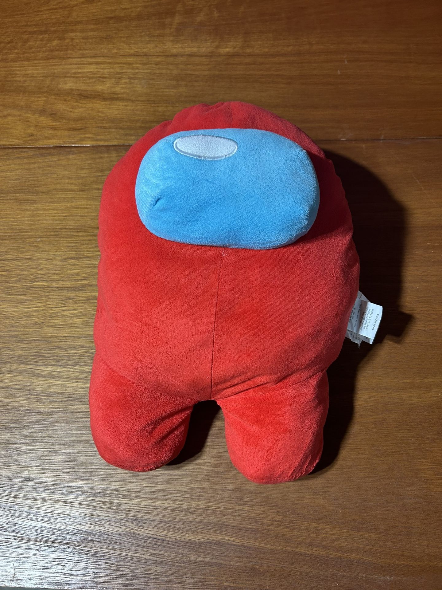 **For Sale: Red "Among Us" Crewmate Plush Toy!** 🛸