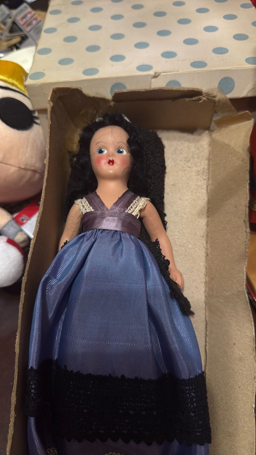 vintage porcelain doll