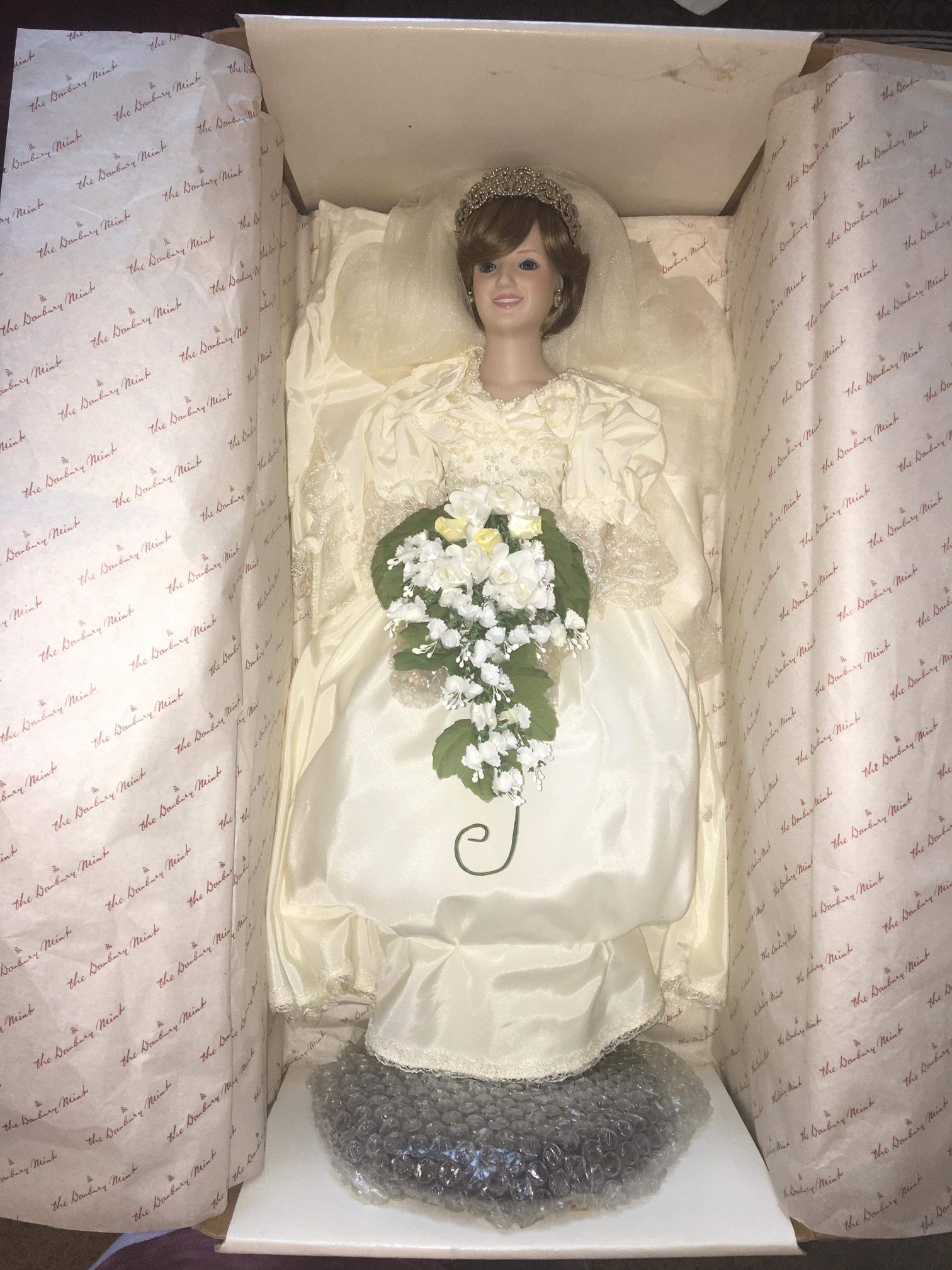 Danbury Mint 1987 Princess Diana Bride Doll