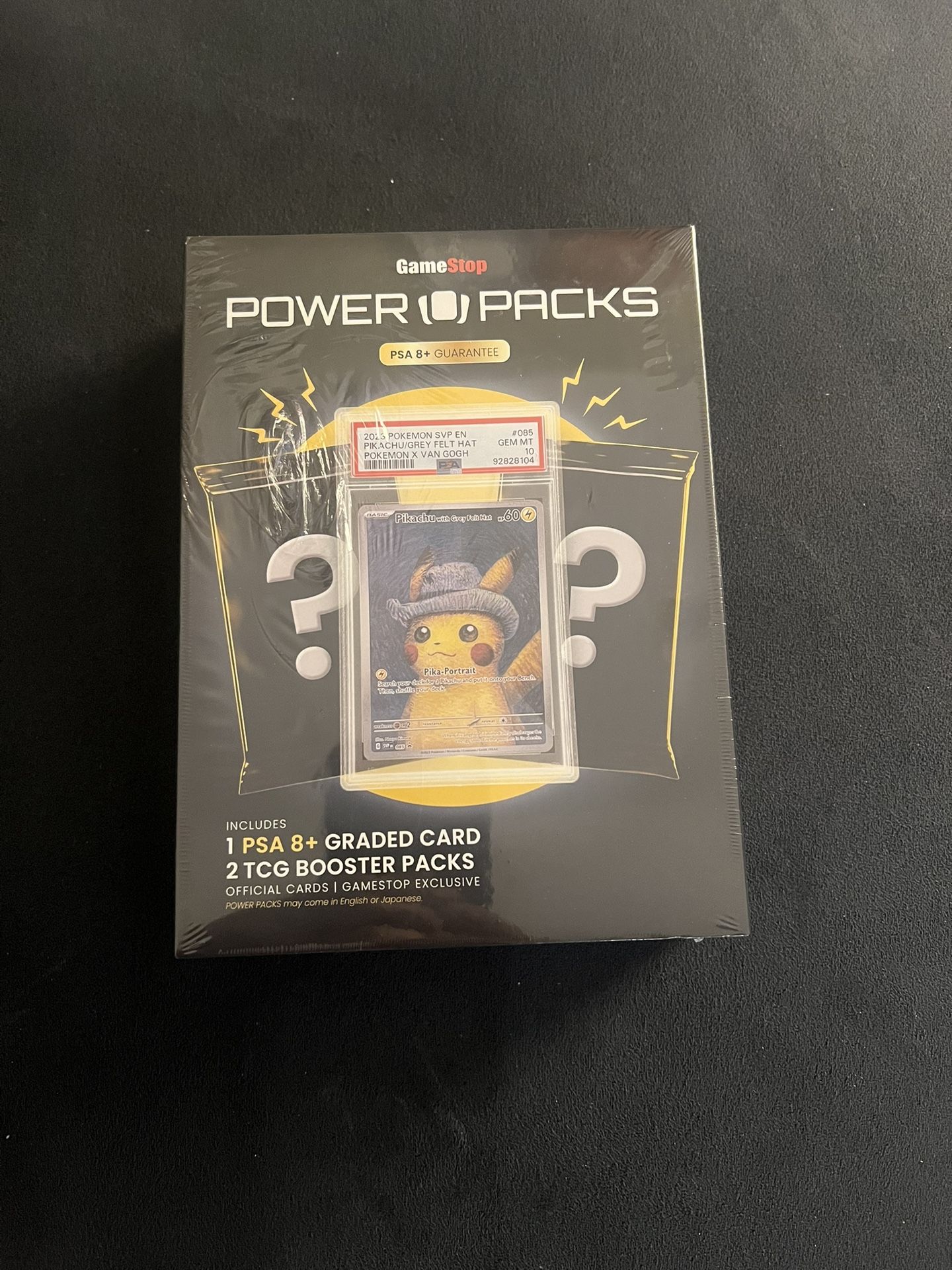 GameStop Power Pack Series 2 PSA Slab & 2 Booster Packs!