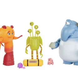 DISNEY MONSTERS MIFT TEAM FIGURES PACK