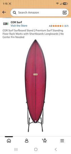 SIX Metal Surfboard Stands Rack longboard shortboard display