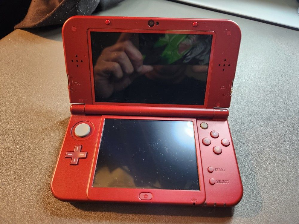 New Nintendo 3DS XL Ruby Red Color 
