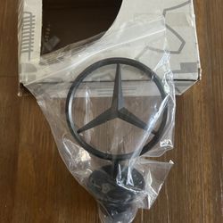 Genuine Mercedes Hood Emblem Class 1(contact info removed), Black