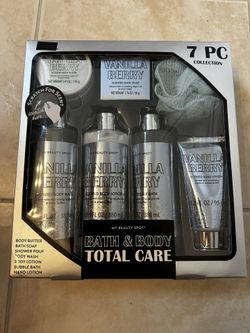 Vanilla Berry Bath & Body Total Care Set