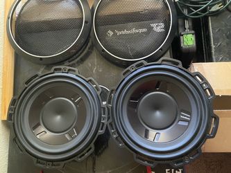 Rockford Fosgate Subwoofers with Grilles – Set of 2