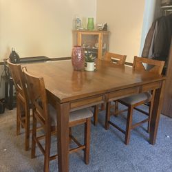 Hardwood Wayfair Dining Set Including 6 Chairs