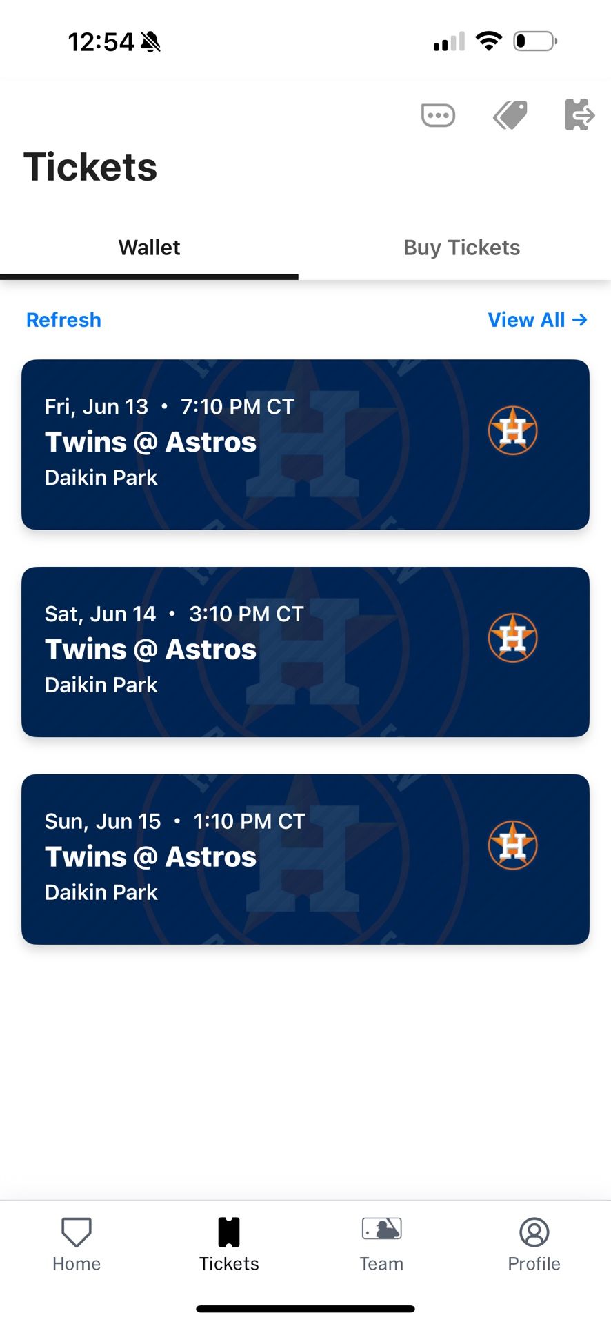 Astros Tickets Friday - Sunday