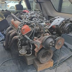 SBC 400 V8 With Turbo 350 Trans Complete Set Up.  