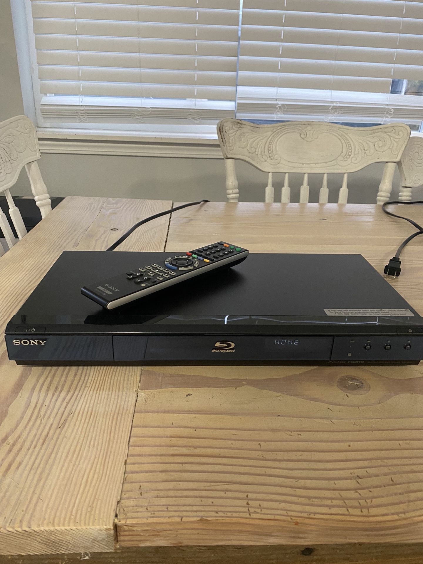 Sony BDP-BX1 Blu-ray DVD PLAYER WITH REMOTE EXCELLENT CONDITION