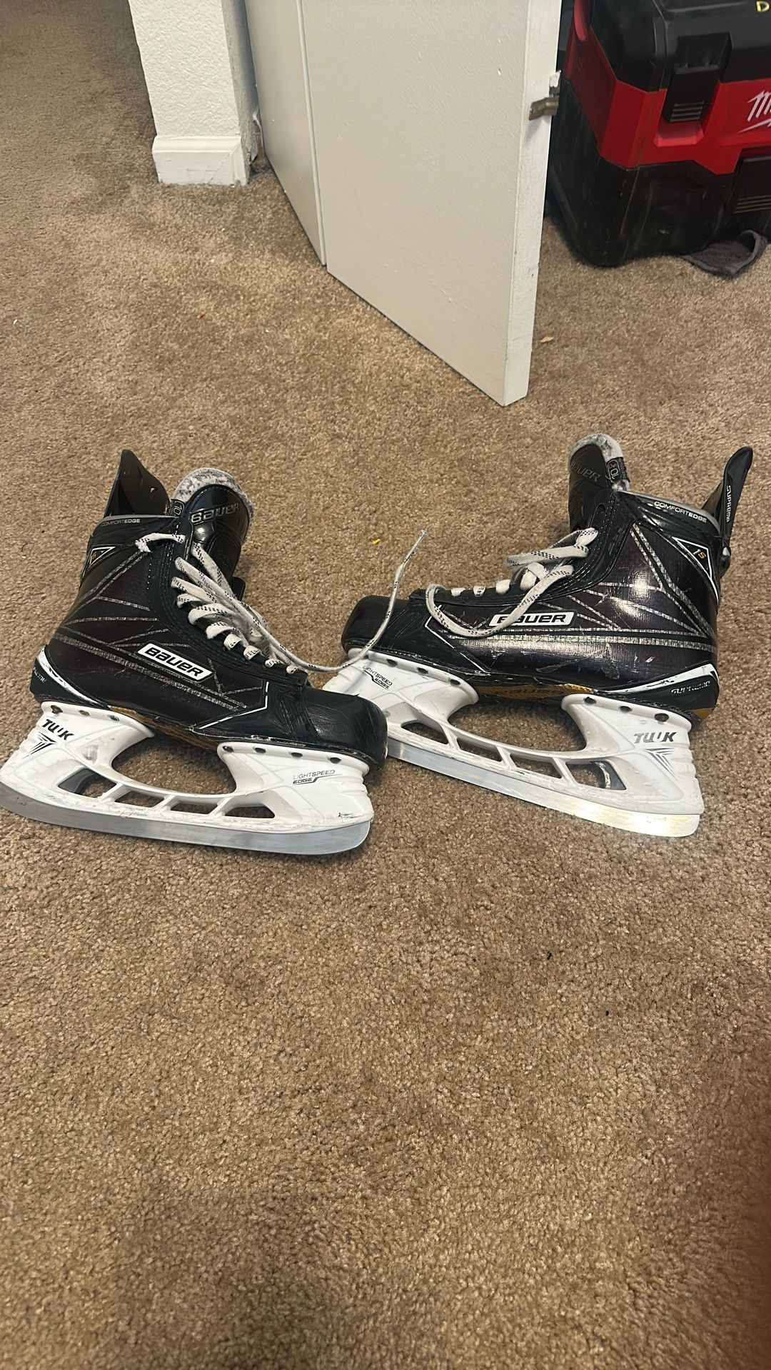 Bauer 1s Hockey Skates Size 10.5