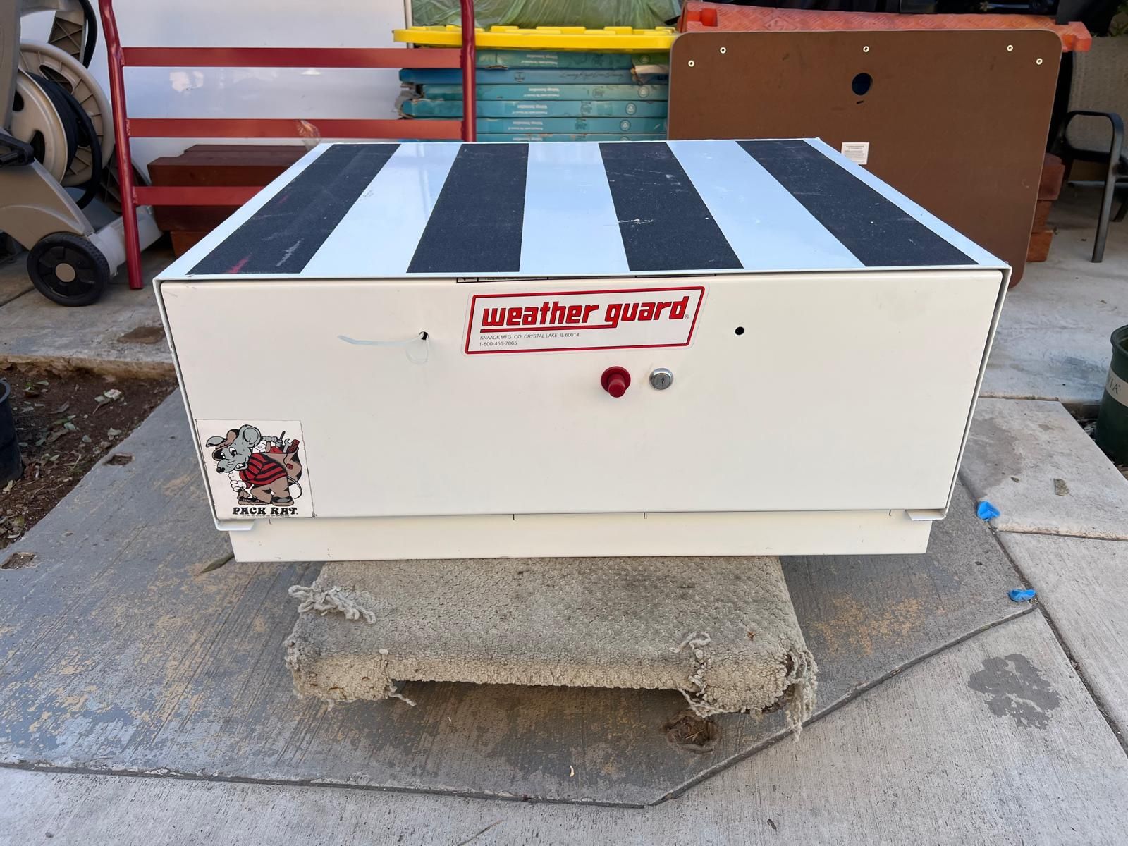 New Weather Guard Pack Rat Truck Box Storage Tool Box