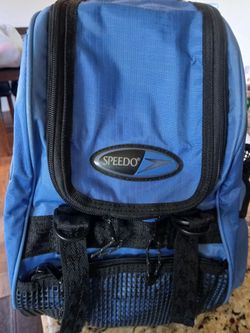 Vintage speedo swim bag