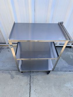 Rolling carts on wheels