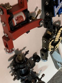 Tattoo machine.