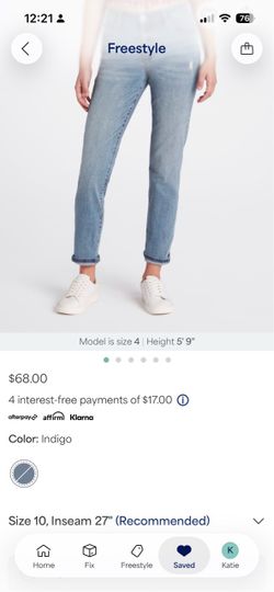 STS Blue Riley slim boyfriend Jean