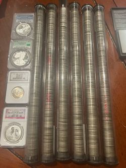 Silver War Nickels lot of 200 coins per tube, 6 available