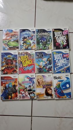 Wii and wii u games