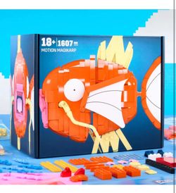 Motion Magikarp 1,607 Pieces Mattel 