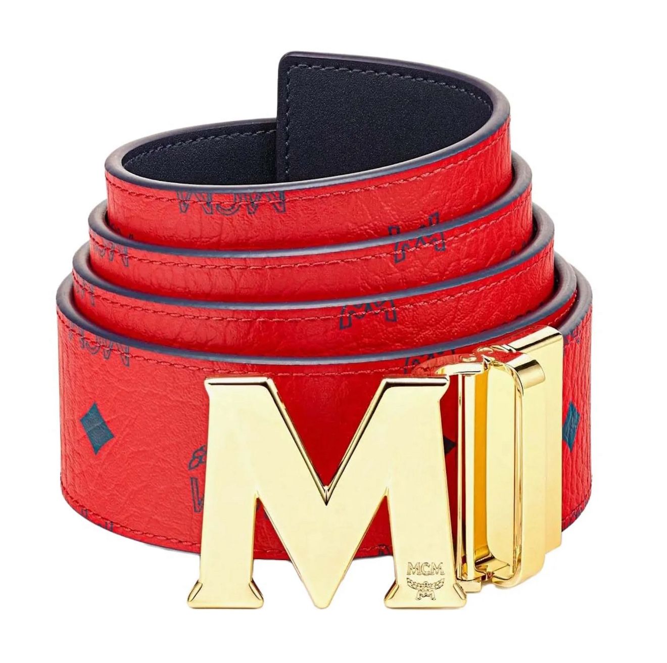 Reversible Belts Mcm Brand New MCM Belts Reversible Red White 100