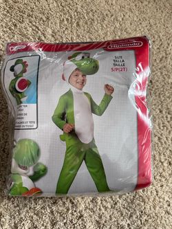 Yoshi costume size: 2t