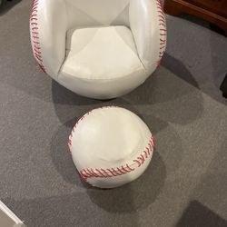 Kids Baseball Chair 