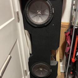 Subwoofer And Amplifier
