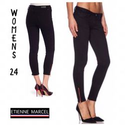 Final Sale NWT Women’s Designer Etienne Marcel Skinny Jeans Sz:24