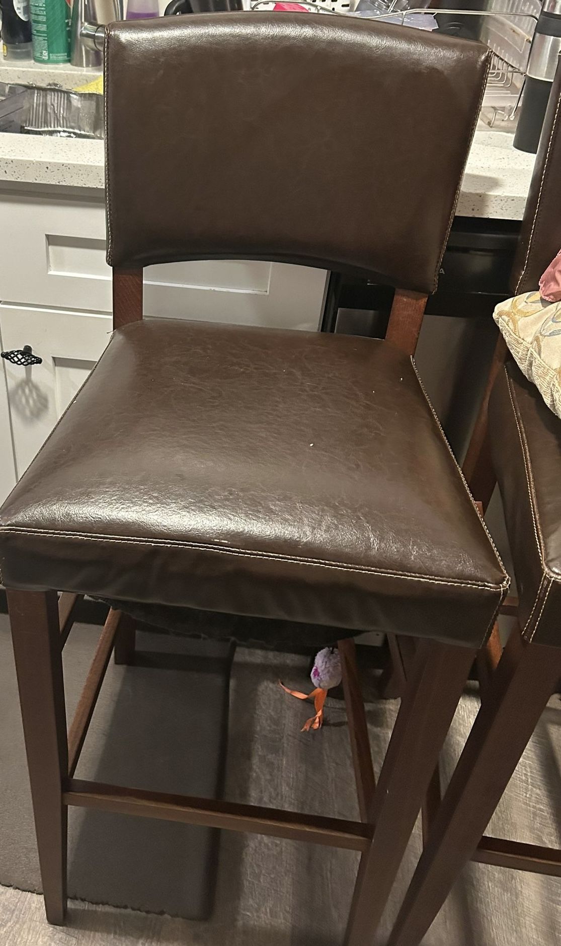 Leather Bar Stools