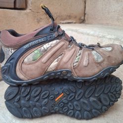 Excellent Mens Merrell Chameleon Prime Stretch Waterproof Hiking Shoes US SZ-10