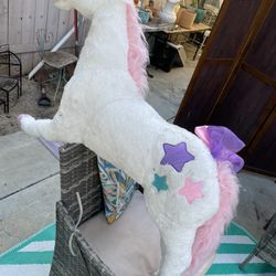 Melissa & Doug Giant Pony Stuffed Animal 