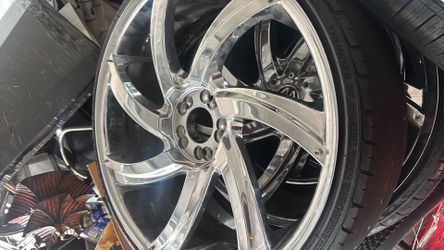 2 sets 5 lug massiv rims