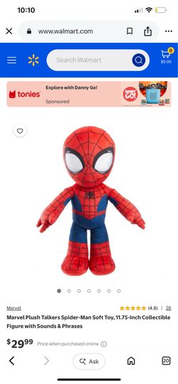 Spider-Man talkers plushies