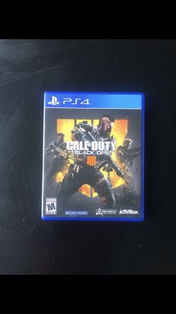 BLACK OPS 4 PS4