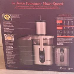 Breville Juicer New In Box