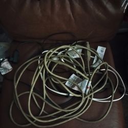 Extension Cords One Long And Other 3 Short 