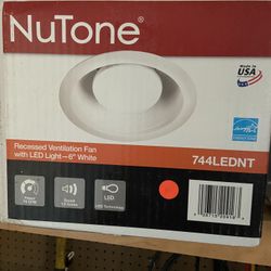 PRICE REDUCED!!!! 70 CFM Recessed Ceiling Bathroom Exhaust Fan with LED Light, ENERGY STAR*