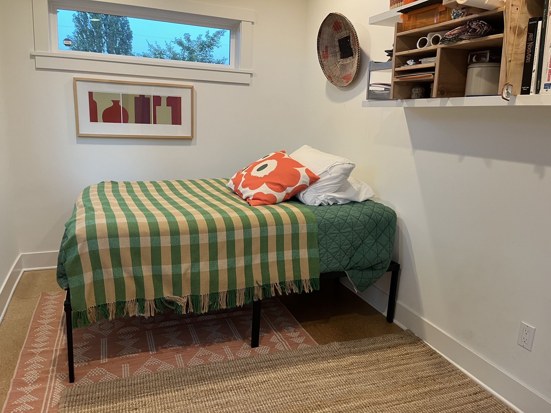 **HOLD**Full Size Sealy Mattress And Bed Frame