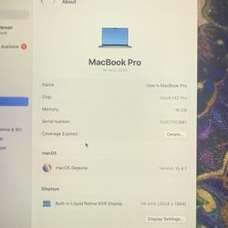 M2 Pro MacBook Pro 2023