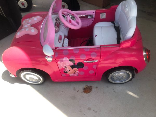 minnie mouse power wheel scooter